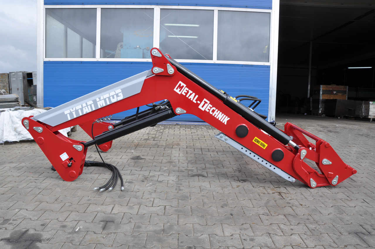 Metal-Technik Frontlader / Front loader / Chargeur frontal / Caricatore frontale / Фронтальный погрузчик / Ładowacz czołowy Tytan MT-03 - Front loader for tractor for Front loader for tractor: picture 2 Metal-Technik Frontlader / Front loader / Chargeur frontal / Caricatore frontale / Фронтальный погрузчик / Ładowacz czołowy Tytan MT-03 - Front loader for tractor for Front loader for tractor: picture 2
