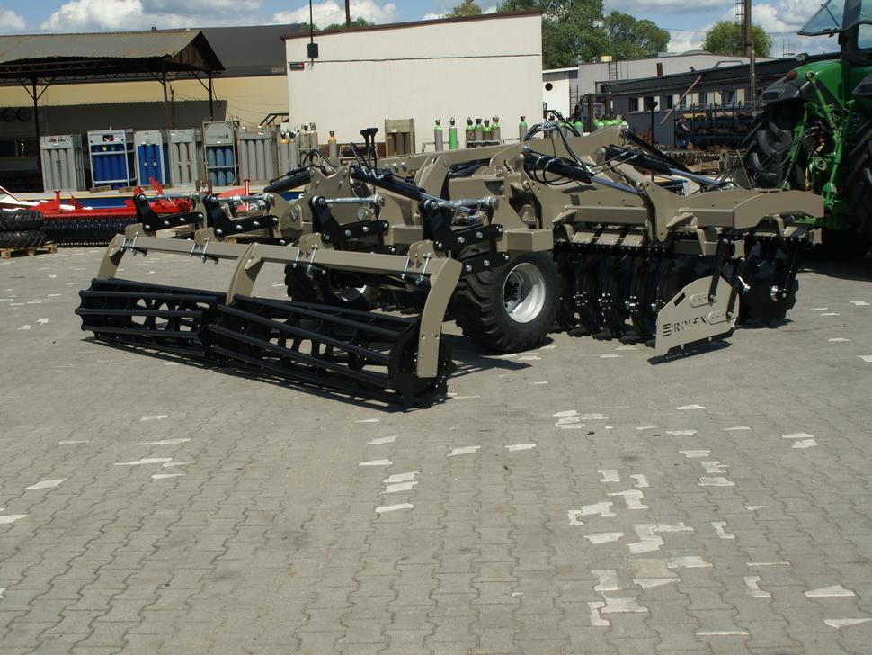 New Disc harrow ROLEX Hydraulische Scheibenegge / Hydraulic discs harrow / Dechaumeur à disques / Erpice a dischi / Гидравлическая дисковая борона / Brona talerzowa hydraulicznie składana ciężka 4 m: picture 12