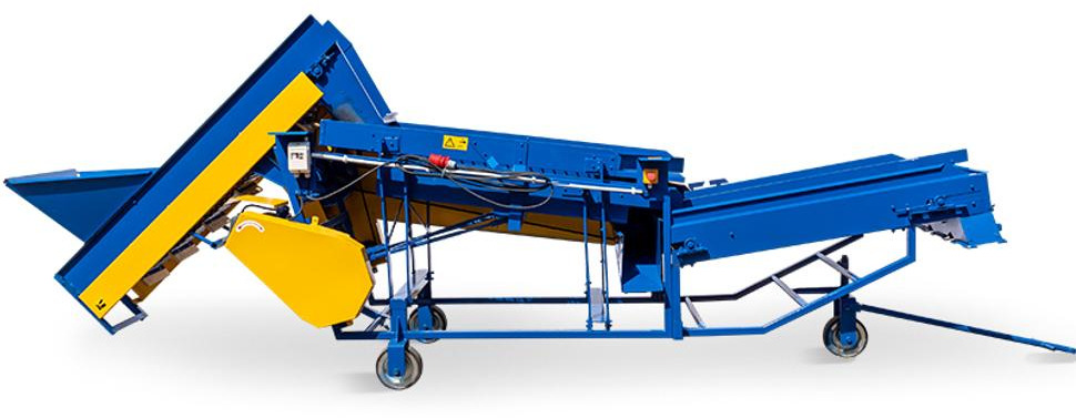 Rolmet Kartoffelsortierer / Potato sorting machine / Trieuse de pomme de terre / Selezionatrice per patate / Clasificador de patatas / Сортировщик картофеля / Sortownik do ziemniaków M614/1 - Potato equipment: picture 5 Rolmet Kartoffelsortierer / Potato sorting machine / Trieuse de pomme de terre / Selezionatrice per patate / Clasificador de patatas / Сортировщик картофеля / Sortownik do ziemniaków M614/1 - Potato equipment: picture 5