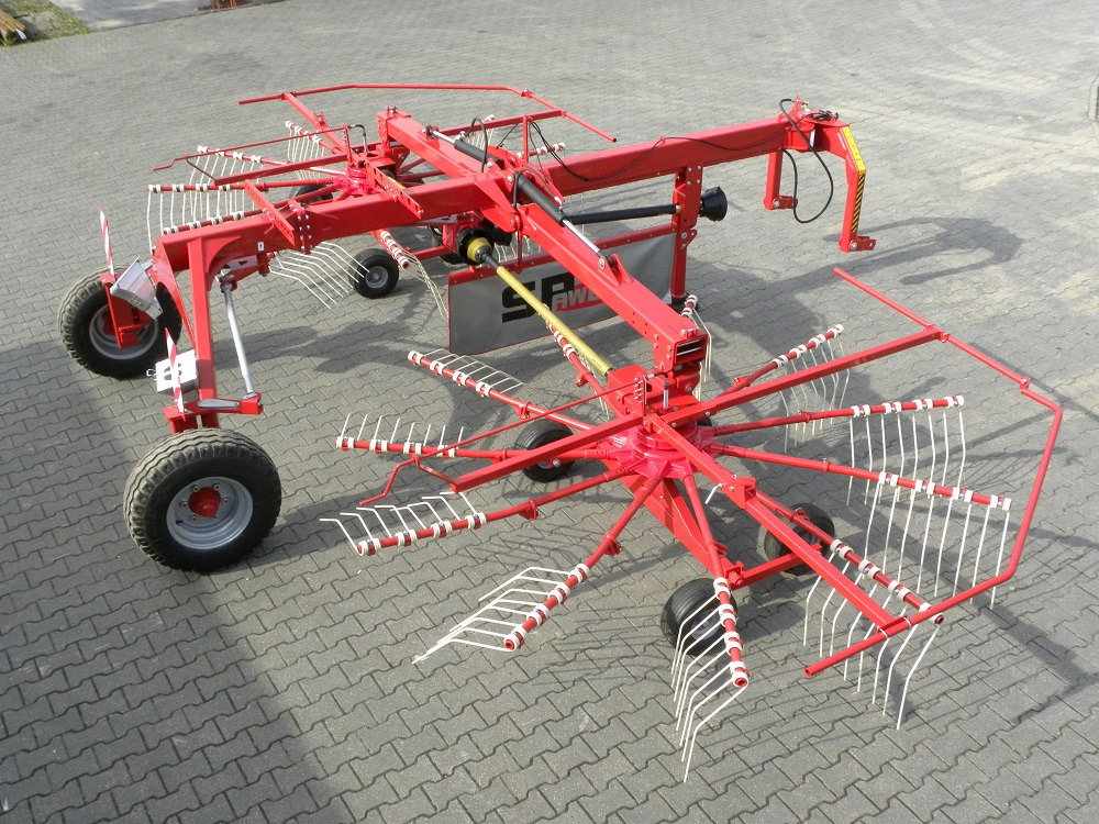 Spawex Kreiselschwader / Rake / Andaineur / Ranghinatore / Rastrillo / Роторные грабли / Zgrabiarka 7,65 m - Hay and forage equipment: picture 4 Spawex Kreiselschwader / Rake / Andaineur / Ranghinatore / Rastrillo / Роторные грабли / Zgrabiarka 7,65 m - Hay and forage equipment: picture 4