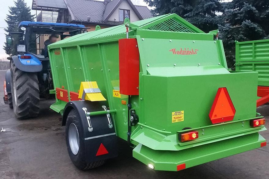 Wodzinski Miststreuer / Manure spreader / Épandeur à fumier / Spandiletame / Разбрасыватель органического / Rozrzutnik obornika - Manure spreader: picture 5 Wodzinski Miststreuer / Manure spreader / Épandeur à fumier / Spandiletame / Разбрасыватель органического / Rozrzutnik obornika - Manure spreader: picture 5