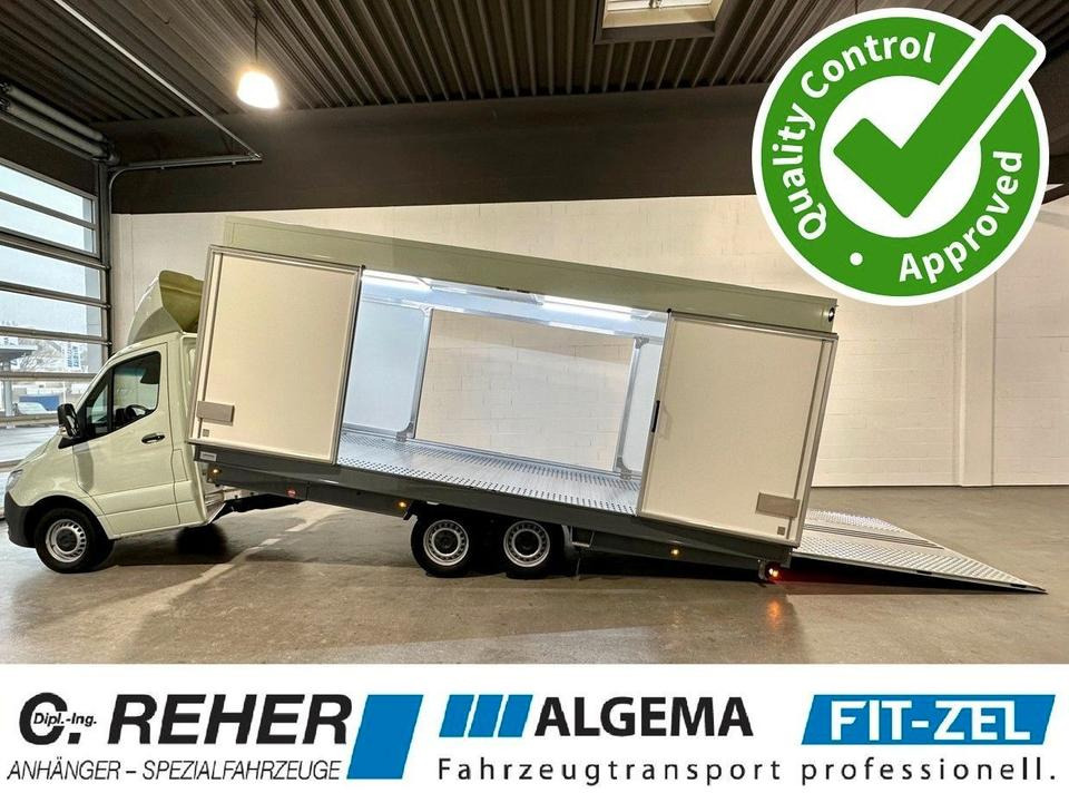 Algema Mercedes Sprinter 616 ALGEMA BLITZLADER 2 Koffer - Vending truck: picture 1 Algema Mercedes Sprinter 616 ALGEMA BLITZLADER 2 Koffer - Vending truck: picture 1