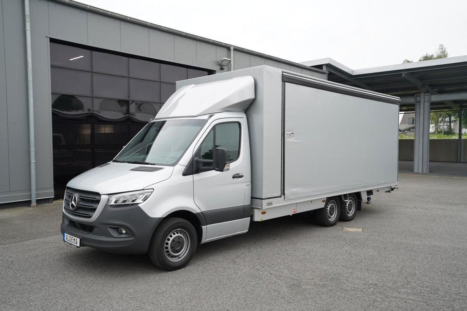 Mercedes-Benz Sprinter 619 ALGEMA BLITZLADER 2 - GESCHLOSSEN - Autotransporter truck, Van: picture 4 Mercedes-Benz Sprinter 619 ALGEMA BLITZLADER 2 - GESCHLOSSEN - Autotransporter truck, Van: picture 4