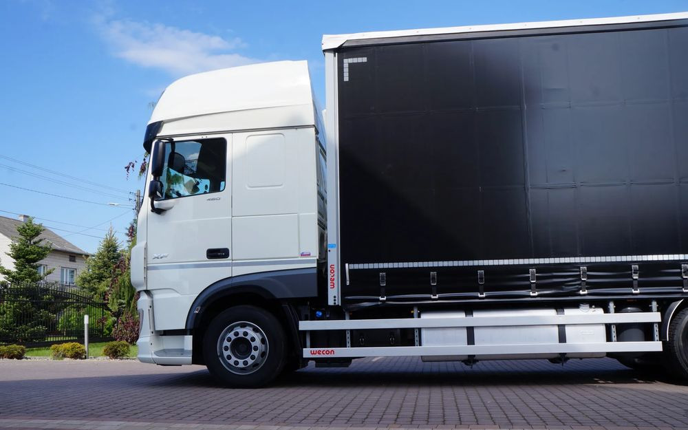 DAF XF 480 EURO 6 ZESTAW TANDEM PRZEJAZDOWY 120 M3 7,7 M + 7,7 M WECON - Curtainsider truck: picture 3 DAF XF 480 EURO 6 ZESTAW TANDEM PRZEJAZDOWY 120 M3 7,7 M + 7,7 M WECON - Curtainsider truck: picture 3