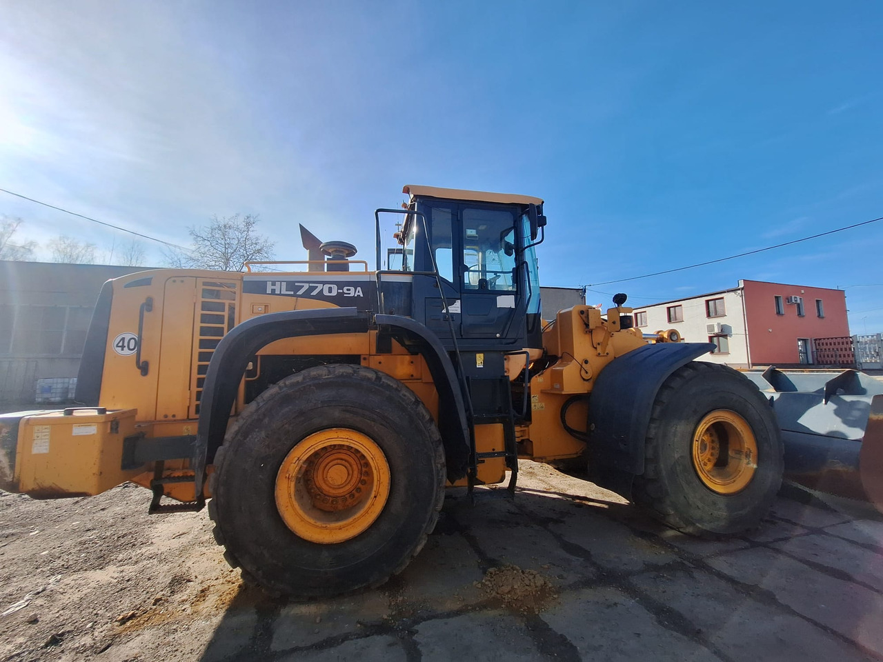 Hyundai HL770 - Wheel loader: picture 4 Hyundai HL770 - Wheel loader: picture 4