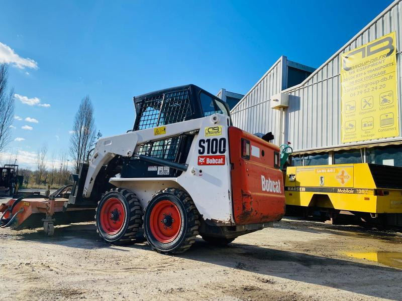 BOBCAT S100 mini chargeuse sur pneu (AVEC ACCESSOIRES) - Skid steer loader: picture 3 BOBCAT S100 mini chargeuse sur pneu (AVEC ACCESSOIRES) - Skid steer loader: picture 3