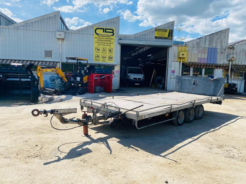 MANDRINOISE PP3503 Remorque 3 essieux - Low loader semi-trailer: picture 1 MANDRINOISE PP3503 Remorque 3 essieux - Low loader semi-trailer: picture 1