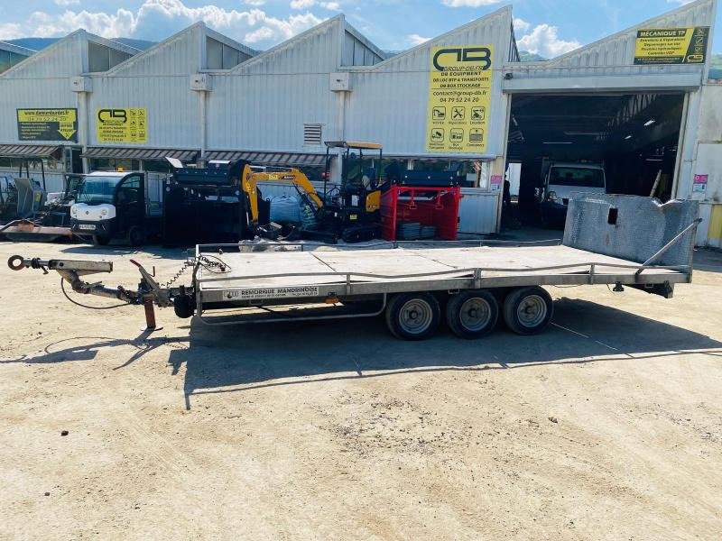 MANDRINOISE PP3503 Remorque 3 essieux - Low loader semi-trailer: picture 2 MANDRINOISE PP3503 Remorque 3 essieux - Low loader semi-trailer: picture 2