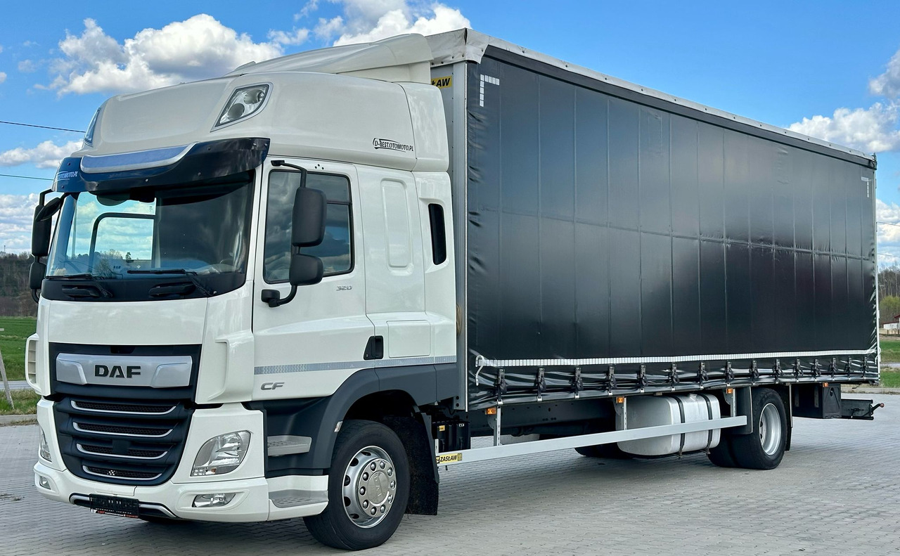 DAF CF 320 / FIRANKA / 23 EUROPALET / SYPIALKA / AUTOMAT / JAK NOWY / 2021 ROK - Curtainsider truck: picture 2 DAF CF 320 / FIRANKA / 23 EUROPALET / SYPIALKA / AUTOMAT / JAK NOWY / 2021 ROK - Curtainsider truck: picture 2
