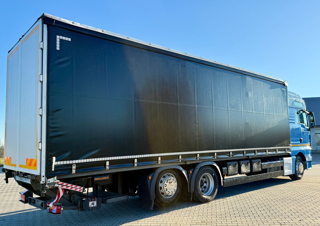 MAN TGX 26.420 / FIRANKA / WINDA / 23 EUROPALETY / 6x2 / AUTOMAT / EURO 6 / OŚ PODNOSZONA / DUŻA KABINA / 2019 ROK - Curtainsider truck: picture 3 MAN TGX 26.420 / FIRANKA / WINDA / 23 EUROPALETY / 6x2 / AUTOMAT / EURO 6 / OŚ PODNOSZONA / DUŻA KABINA / 2019 ROK - Curtainsider truck: picture 3