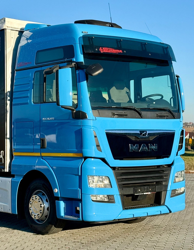 MAN TGX 26.420 / FIRANKA / WINDA / 23 EUROPALETY / 6x2 / AUTOMAT / EURO 6 / OŚ PODNOSZONA / DUŻA KABINA / 2019 ROK - Curtainsider truck: picture 5 MAN TGX 26.420 / FIRANKA / WINDA / 23 EUROPALETY / 6x2 / AUTOMAT / EURO 6 / OŚ PODNOSZONA / DUŻA KABINA / 2019 ROK - Curtainsider truck: picture 5