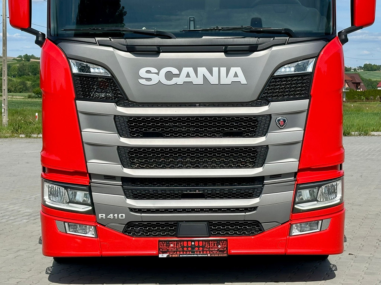 Curtainsider truck SCANIA R410 / FIRANKA / 21 EUROPALET / 8.5 M DŁUGOŚCI / 6x2 / PODWIESZA: picture 11