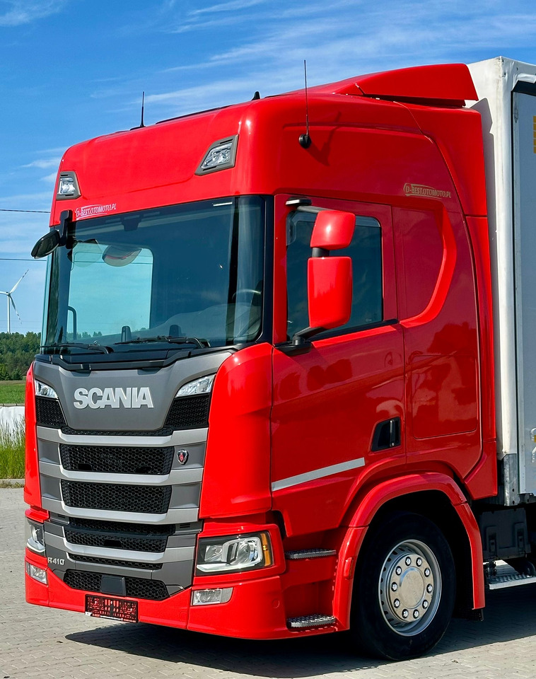Curtainsider truck SCANIA R410 / FIRANKA / 21 EUROPALET / 8.5 M DŁUGOŚCI / 6x2 / PODWIESZA: picture 8