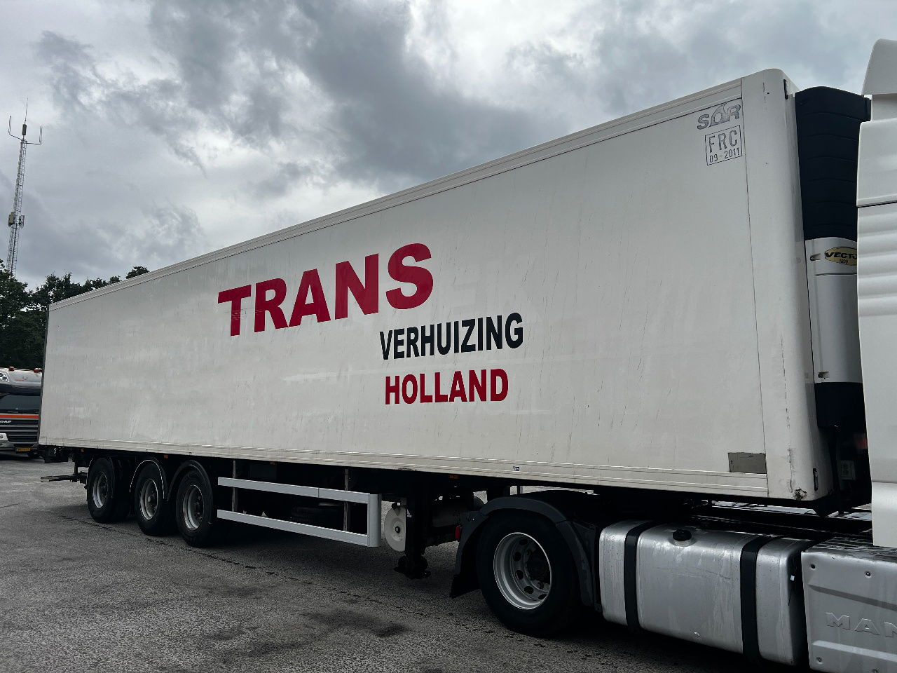 Sor Iberica met Carrier Vector 1800, BPW, 7cm - Refrigerator semi-trailer: picture 2 Sor Iberica met Carrier Vector 1800, BPW, 7cm - Refrigerator semi-trailer: picture 2