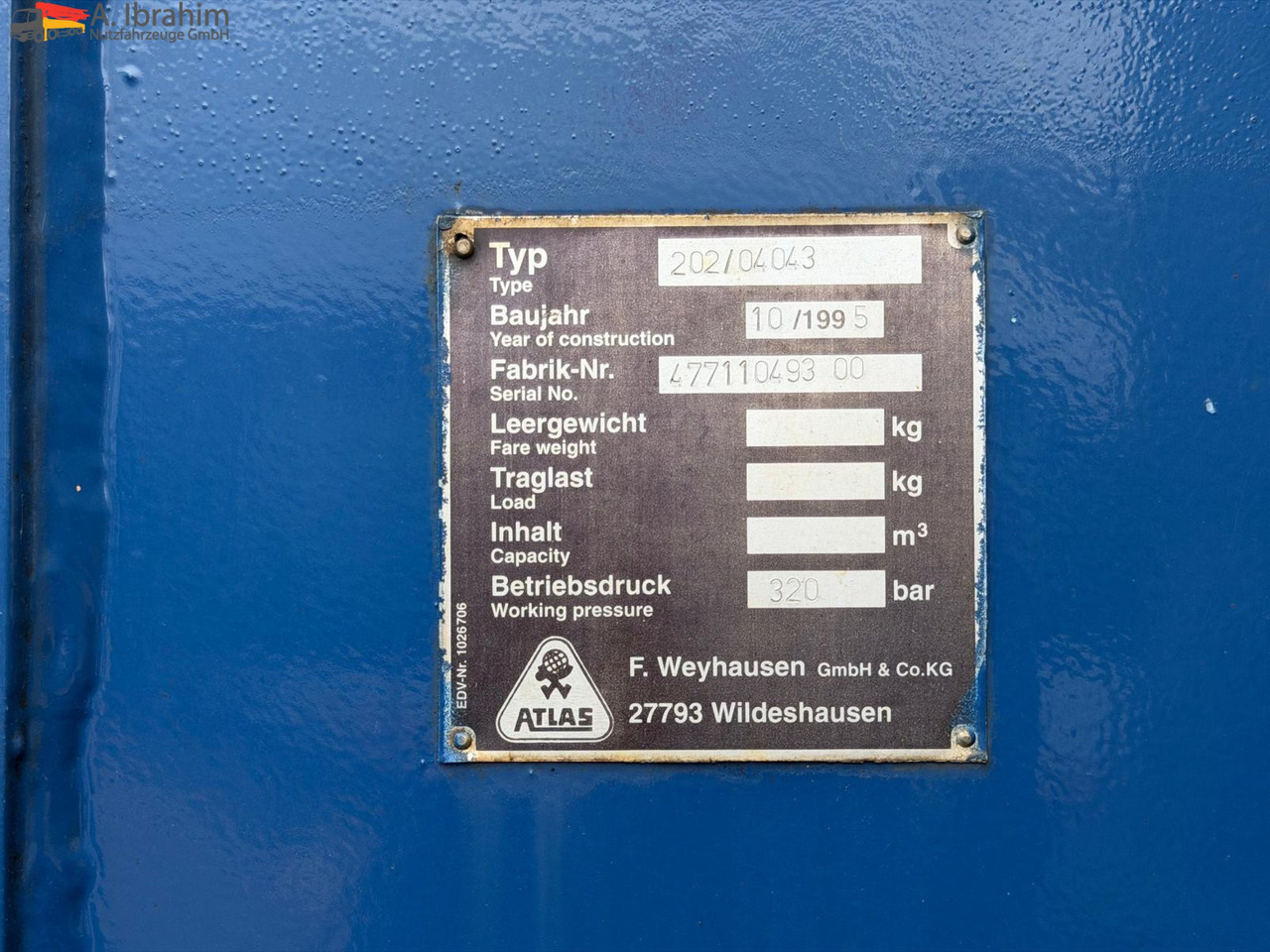 Atlas 202/04043 320 bar | Knickarm | Video Vorhanden - Hook lift truck: picture 2 Atlas 202/04043 320 bar | Knickarm | Video Vorhanden - Hook lift truck: picture 2