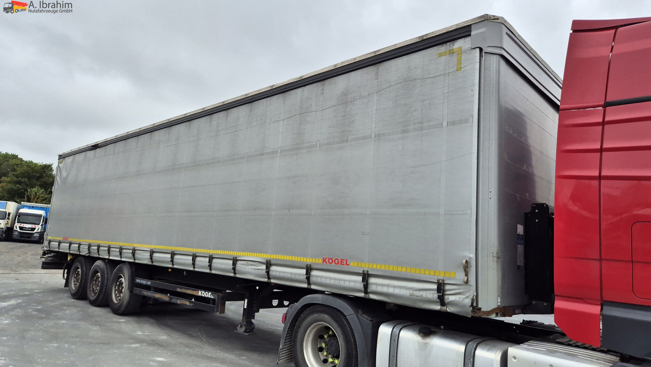Kögel SN24 Standard, neutrale Plane Edscha, XXL Zertifikat - Curtainsider semi-trailer: picture 1 Kögel SN24 Standard, neutrale Plane Edscha, XXL Zertifikat - Curtainsider semi-trailer: picture 1