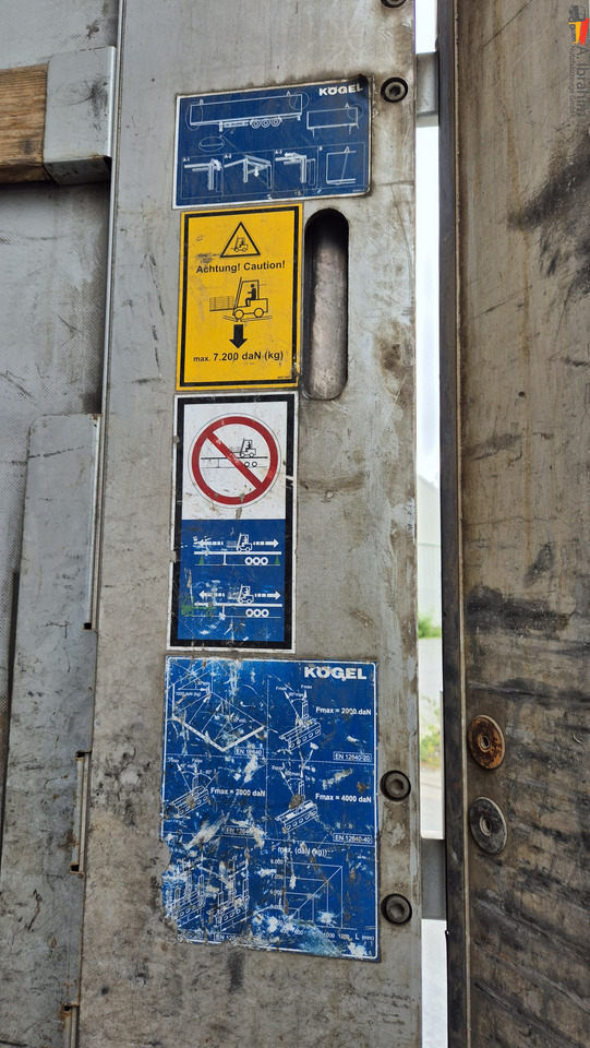 Kögel SN24 Standard, neutrale Plane Edscha, XXL Zertifikat - Curtainsider semi-trailer: picture 2 Kögel SN24 Standard, neutrale Plane Edscha, XXL Zertifikat - Curtainsider semi-trailer: picture 2