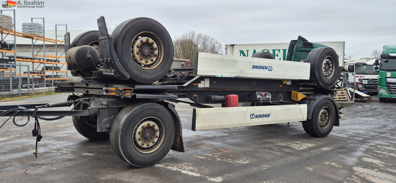 Container transporter/ Swap body trailer Krone AZ 5x vorhanden SAF Achsen, fertig gestapelt: picture 13