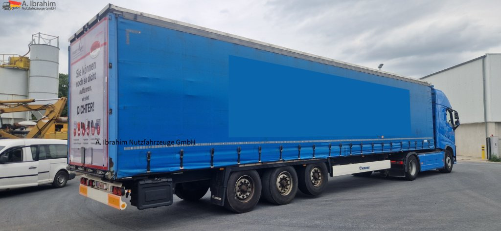 Curtainsider semi-trailer Krone SD  Deutscher Auflieger, Pritsche Plane Edscha: picture 11