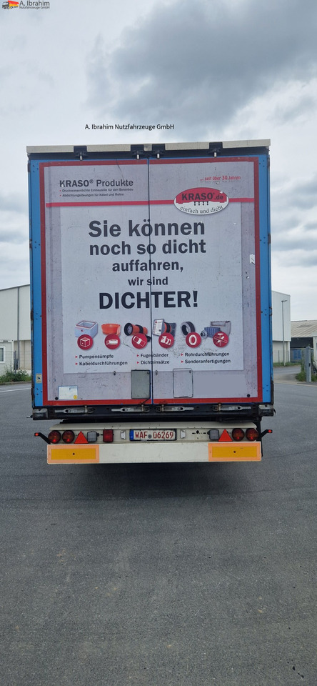 Curtainsider semi-trailer Krone SD  Deutscher Auflieger, Pritsche Plane Edscha: picture 9