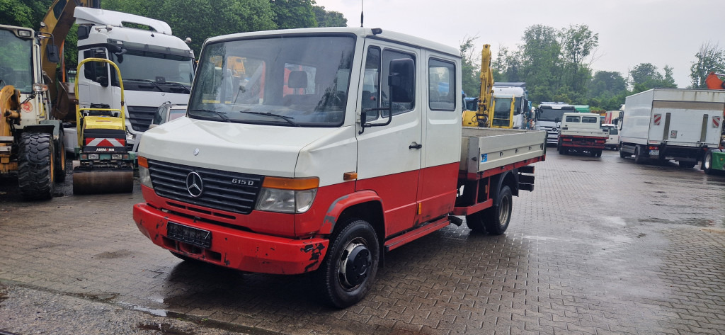 Mercedes-Benz 615D Doka Pritsche, Zustand gut - Flatbed van, Combi van: picture 1 Mercedes-Benz 615D Doka Pritsche, Zustand gut - Flatbed van, Combi van: picture 1