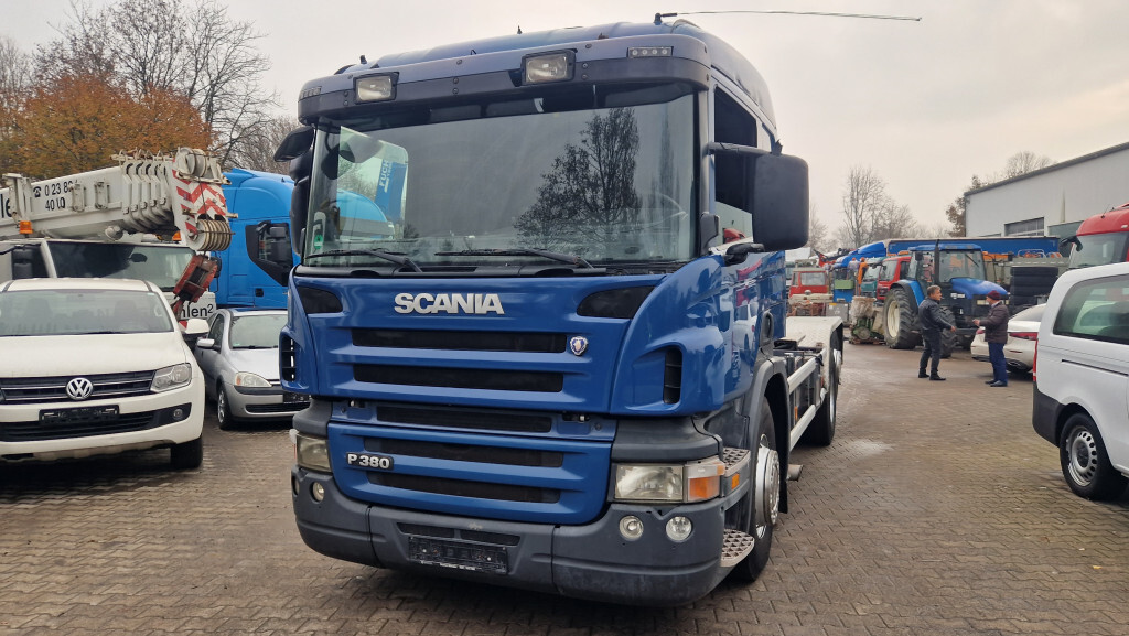 Hook lift truck Scania P380 VDL Haken  Lenk-Liftachse: picture 8