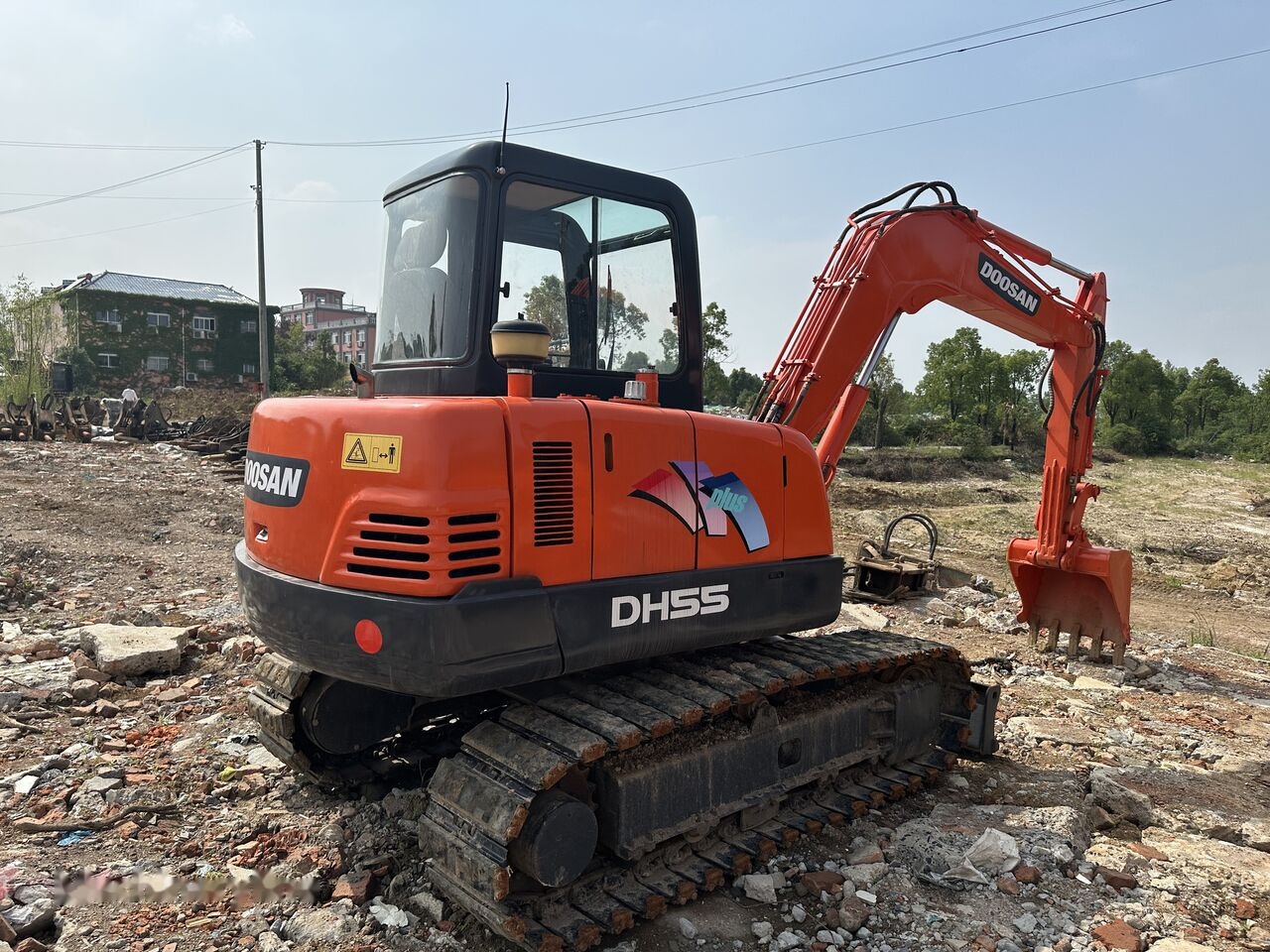 Doosan DH55 - Crawler excavator: picture 4 Doosan DH55 - Crawler excavator: picture 4