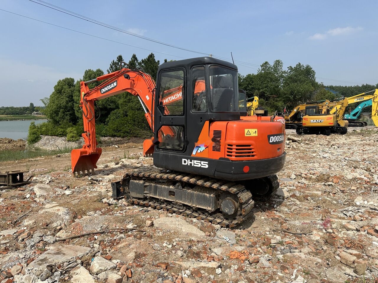 Doosan DH55 - Crawler excavator: picture 2 Doosan DH55 - Crawler excavator: picture 2