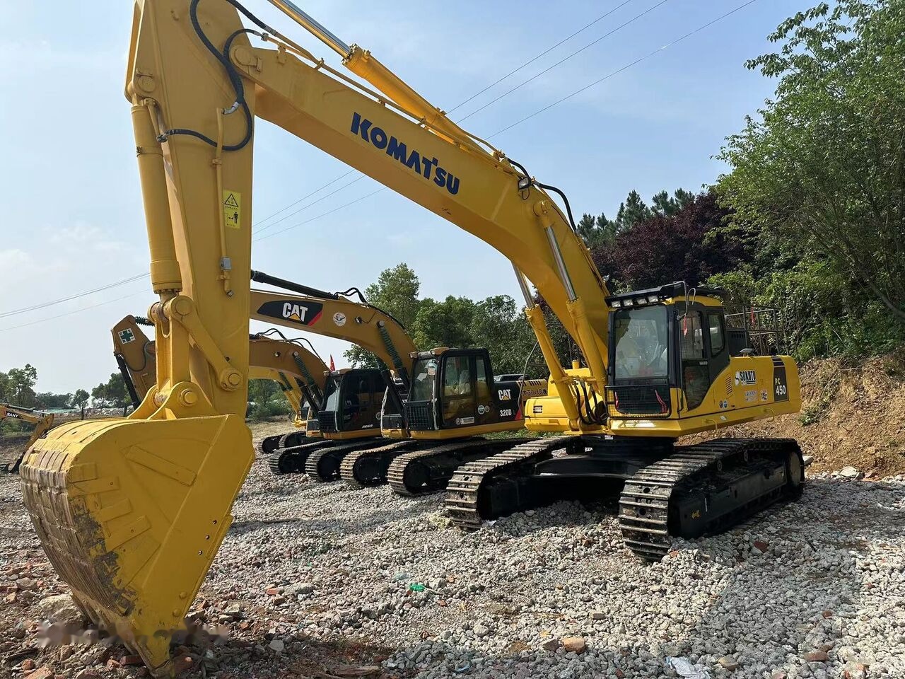 Komatsu PC450 - Crawler excavator: picture 2 Komatsu PC450 - Crawler excavator: picture 2