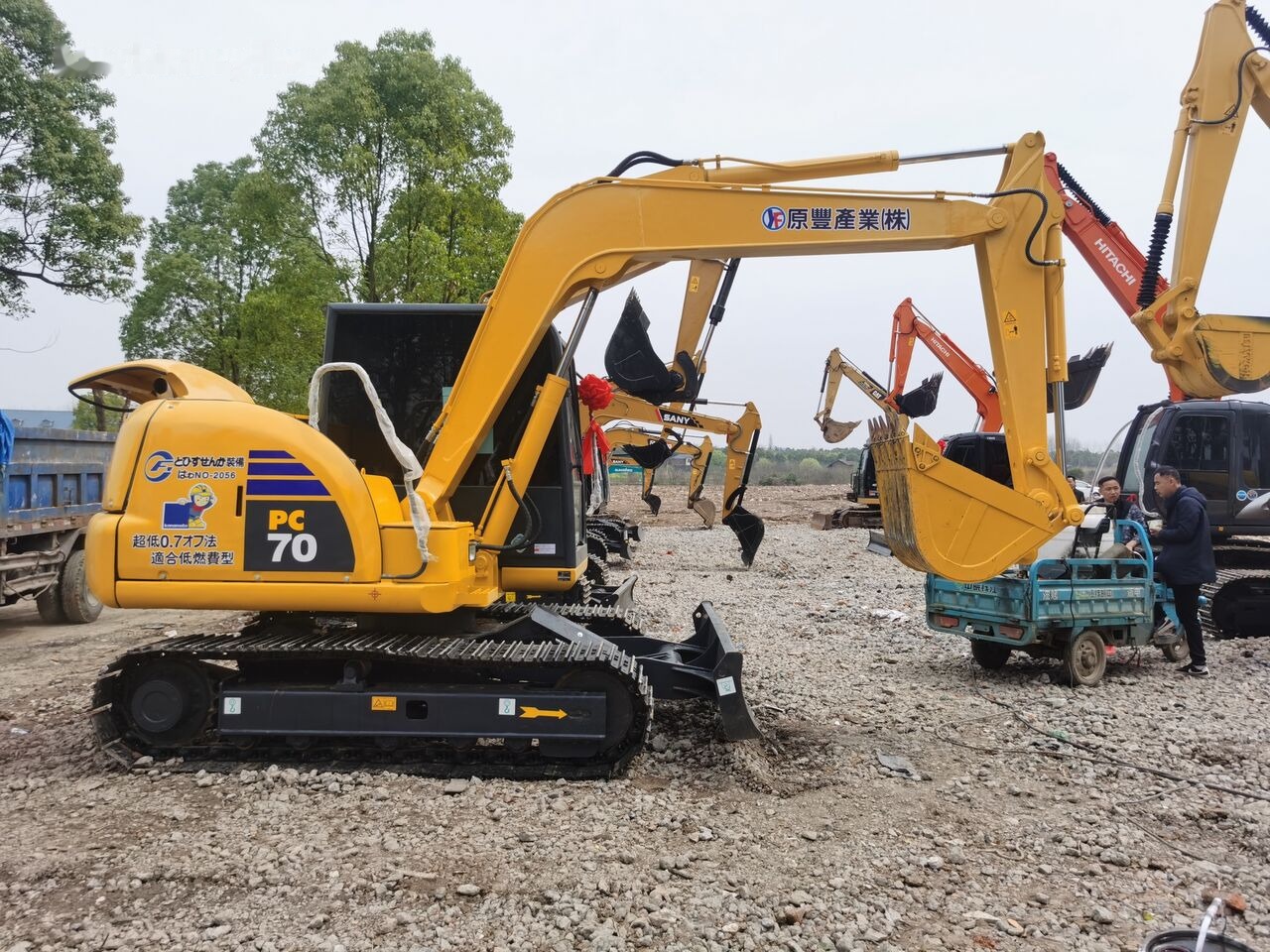 Komatsu PC70 - Crawler excavator: picture 2 Komatsu PC70 - Crawler excavator: picture 2