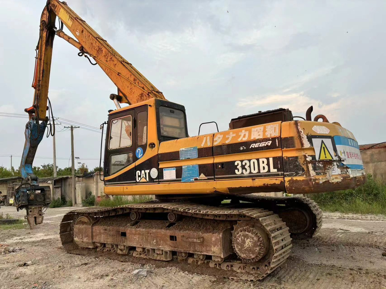 CATERPILLAR CAT 330BL Pile driver - Pile driver: picture 1 CATERPILLAR CAT 330BL Pile driver - Pile driver: picture 1