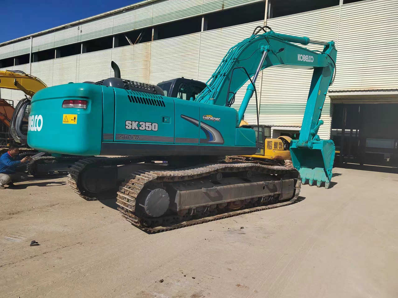 KOBELCO SK350LC-8 - Crawler excavator: picture 2 KOBELCO SK350LC-8 - Crawler excavator: picture 2