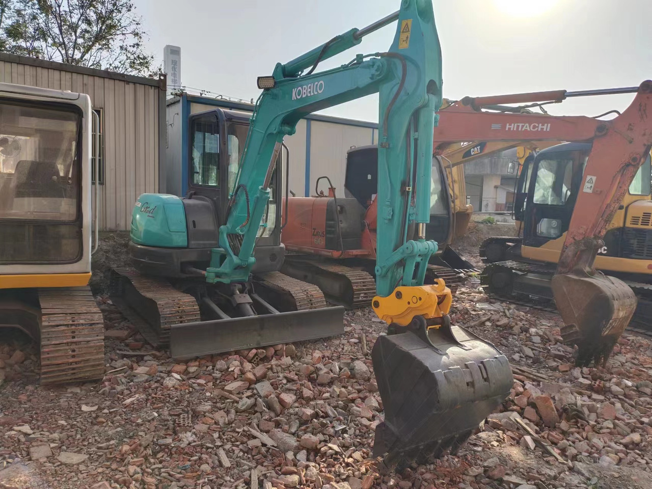 KOBELCO SK55SR - Mini excavator: picture 1 KOBELCO SK55SR - Mini excavator: picture 1