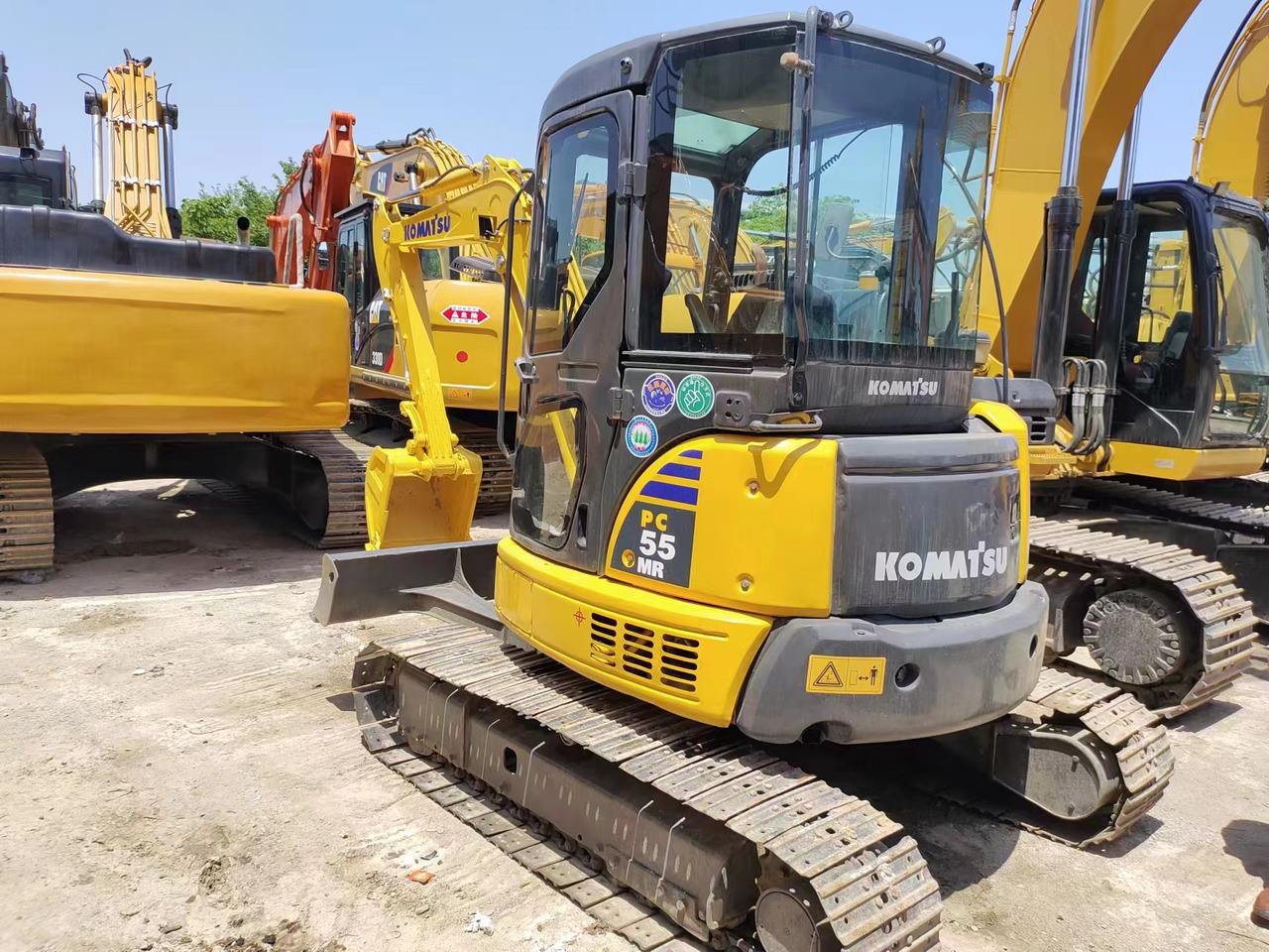 KOMATSU PC55MR - Mini excavator: picture 2 KOMATSU PC55MR - Mini excavator: picture 2