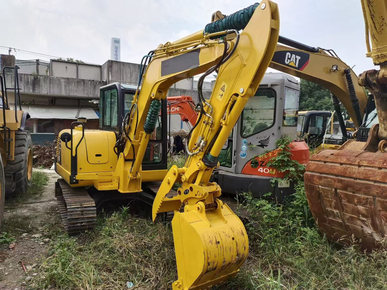 Mini excavator KOMATSU PC56-7 PC56: picture 7