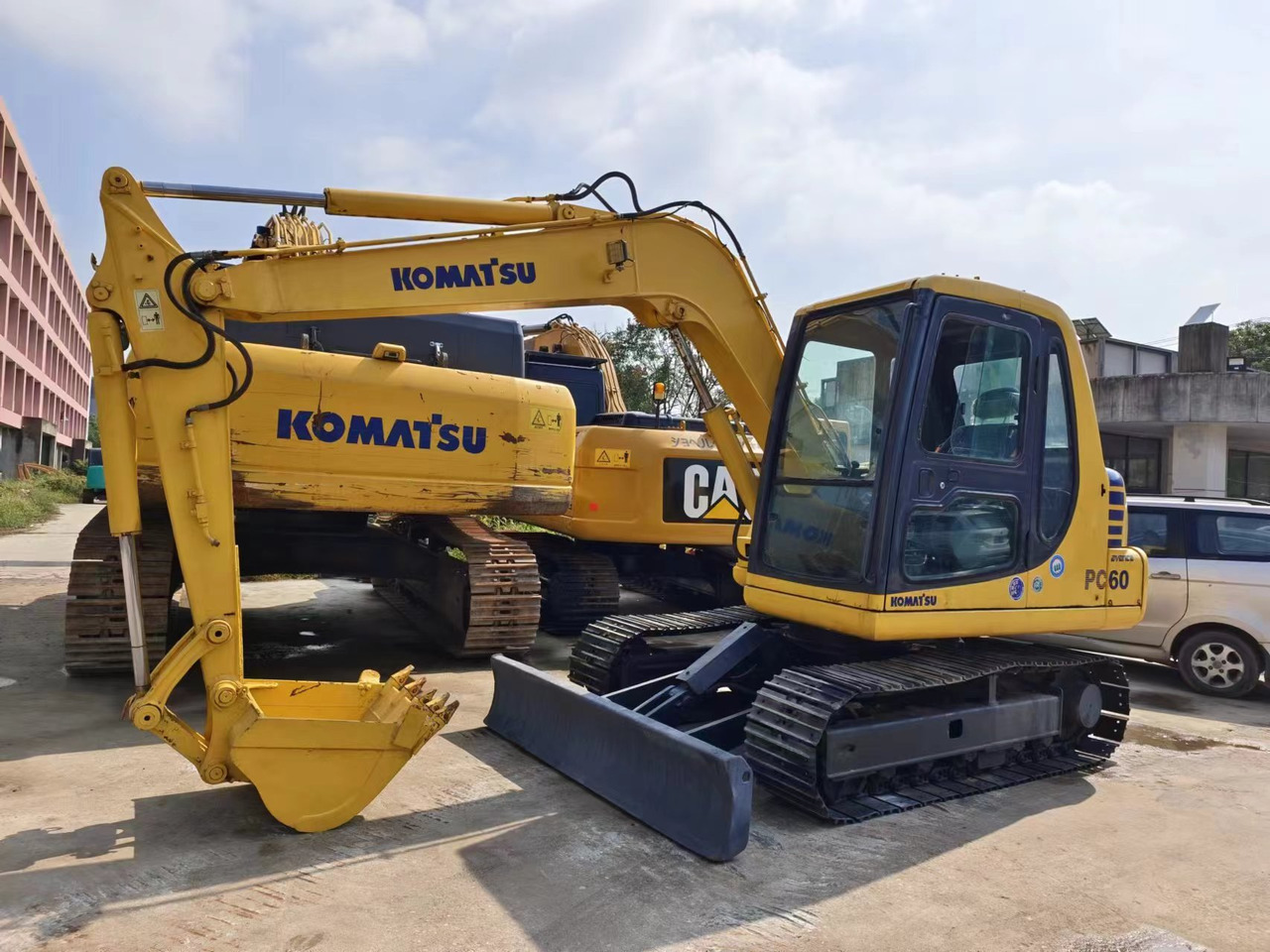KOMATSU PC60-7 PC56 PC60 - Mini excavator: picture 5 KOMATSU PC60-7 PC56 PC60 - Mini excavator: picture 5