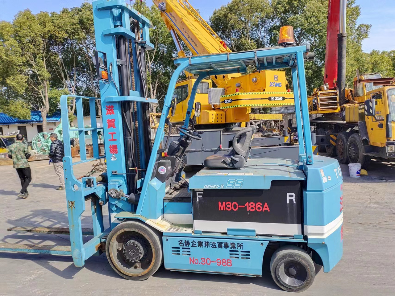 TOYOTA 7FBCU55 electric forklift from Japan original - Electric forklift: picture 1 TOYOTA 7FBCU55 electric forklift from Japan original - Electric forklift: picture 1