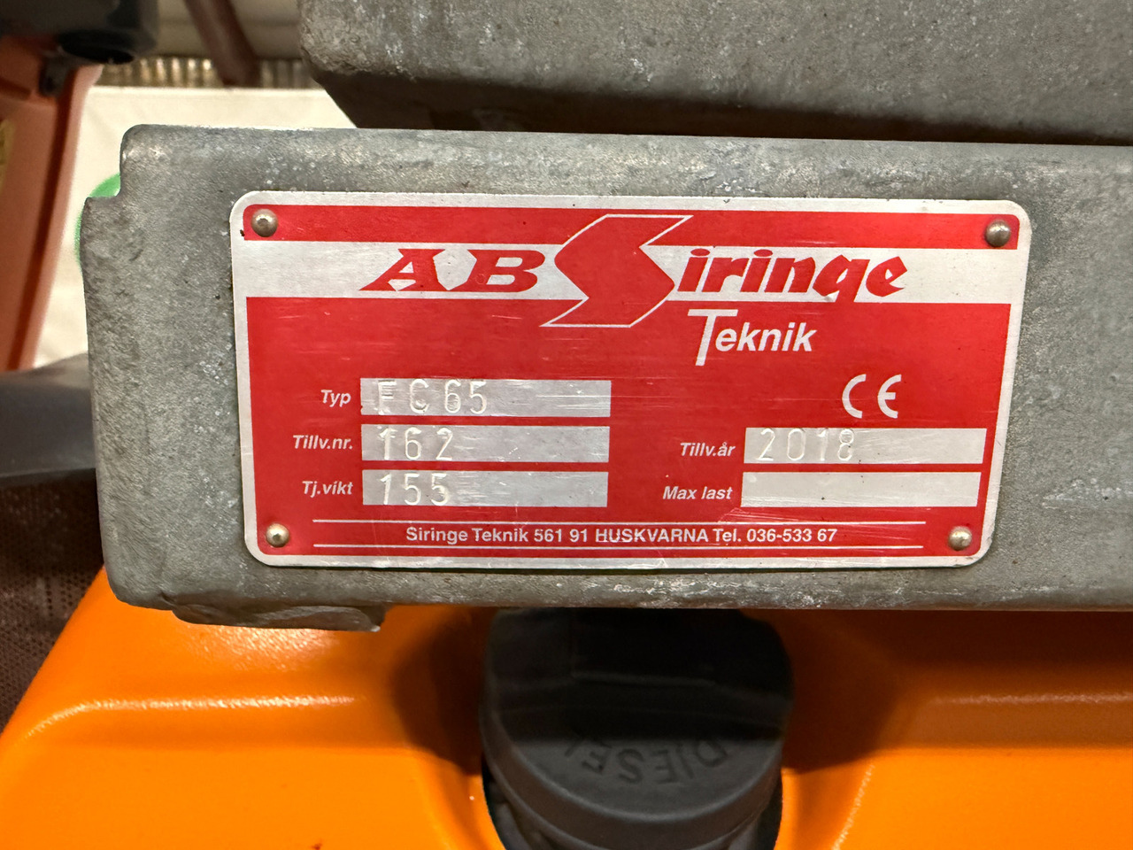 Municipal tractor Andre Holder C65 SC: picture 11