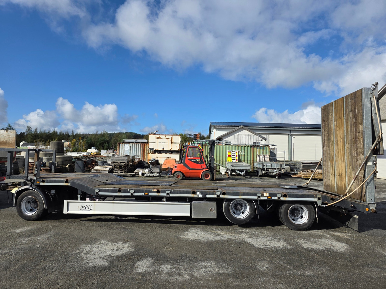 Fliegl Maskinhenger - Low loader trailer: picture 4 Fliegl Maskinhenger - Low loader trailer: picture 4