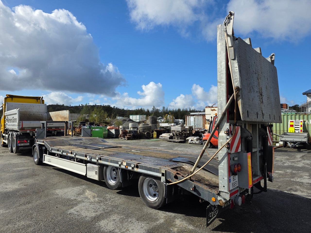 Fliegl Maskinhenger - Low loader trailer: picture 3 Fliegl Maskinhenger - Low loader trailer: picture 3