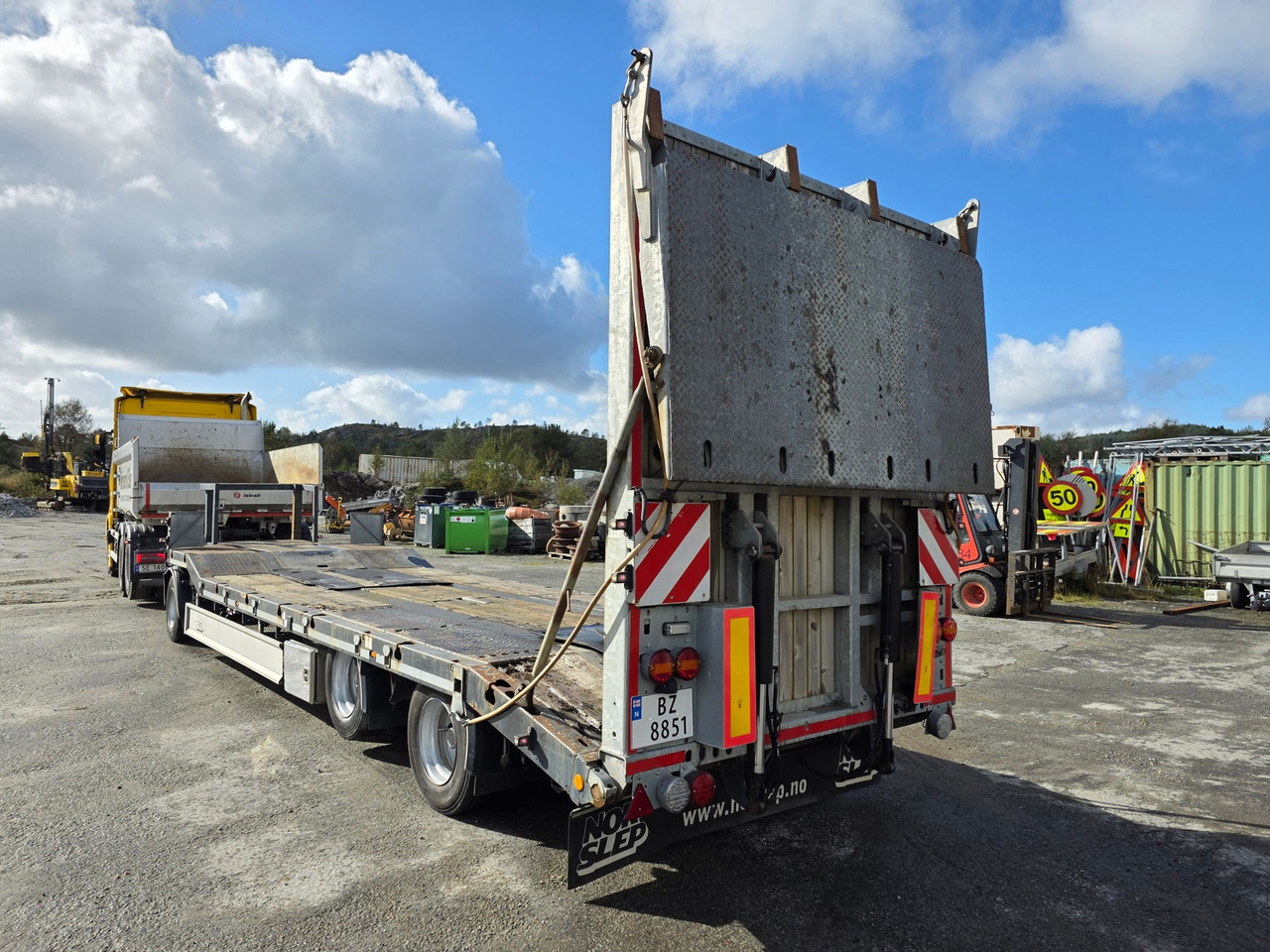 Fliegl Maskinhenger - Low loader trailer: picture 5 Fliegl Maskinhenger - Low loader trailer: picture 5