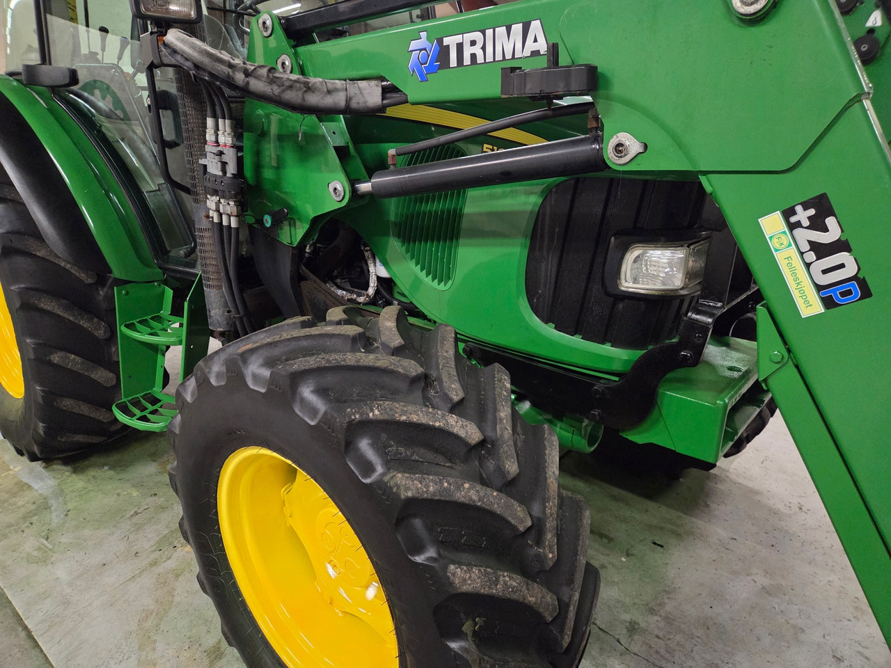 Farm tractor John Deere 5100R #Tar innbytte: picture 11