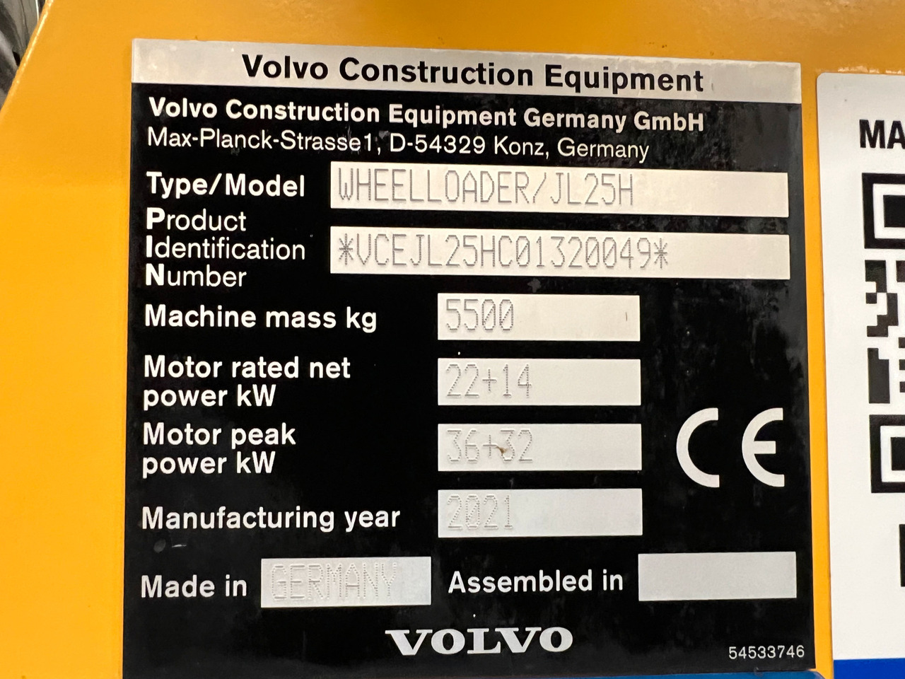 Lease a  Volvo JL25H Volvo JL25H: picture 19