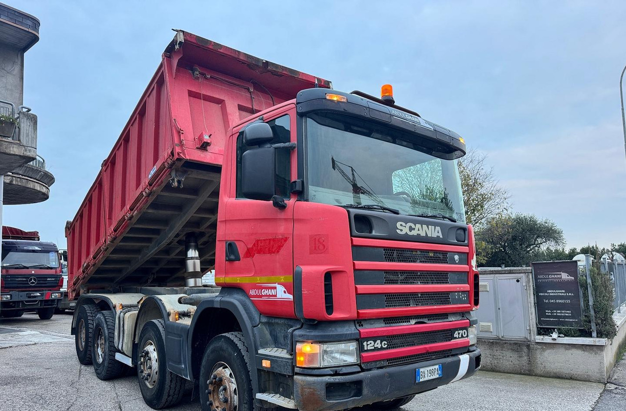 Scania R124/470 Ribaltabile 8X4 - Tipper: picture 1 Scania R124/470 Ribaltabile 8X4 - Tipper: picture 1