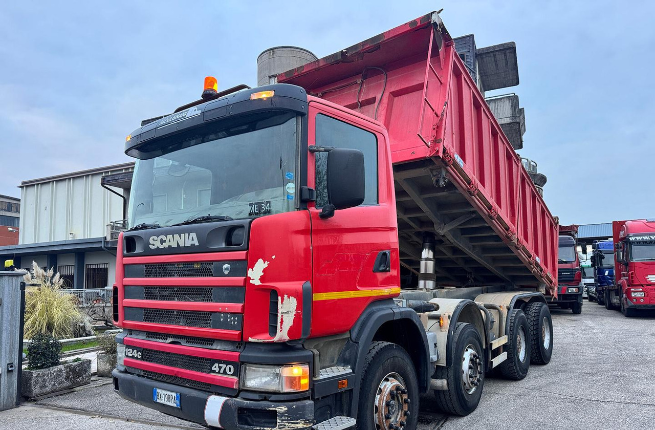Scania R124/470 Ribaltabile 8X4 - Tipper: picture 2 Scania R124/470 Ribaltabile 8X4 - Tipper: picture 2