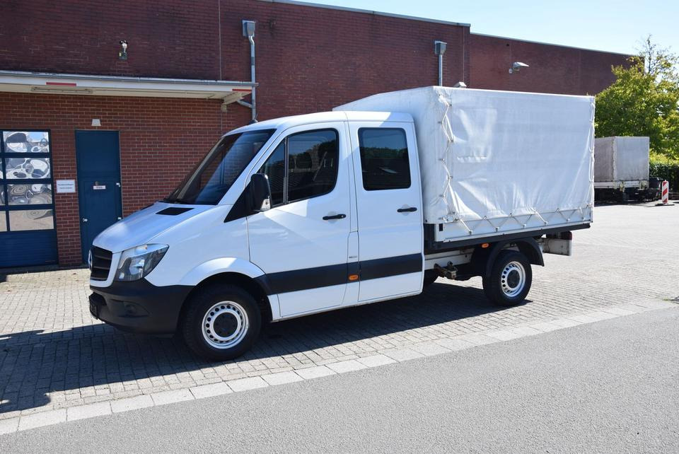 Mercedes-Benz Sprinter 314 CDI Pri Plane Doka 7-Sitze Klima - Curtain side van, Combi van: picture 1 Mercedes-Benz Sprinter 314 CDI Pri Plane Doka 7-Sitze Klima - Curtain side van, Combi van: picture 1
