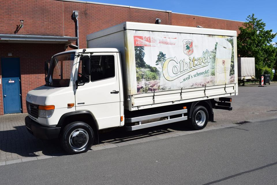 Mercedes-Benz Vario Vario 616 D GetränkeNutzlast 2450KG - Curtainsider truck: picture 3 Mercedes-Benz Vario Vario 616 D GetränkeNutzlast 2450KG - Curtainsider truck: picture 3