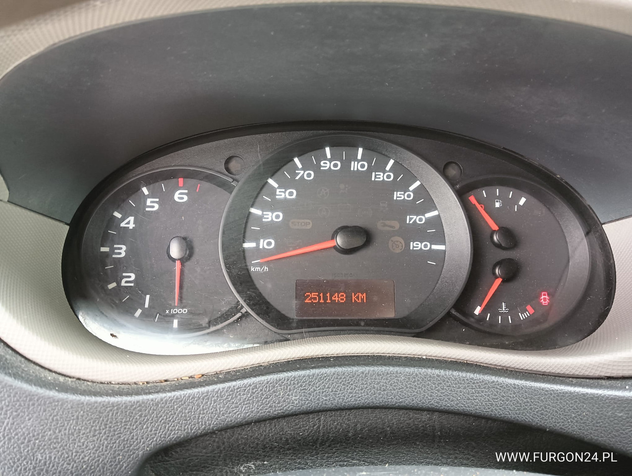 Van RENAULT MASTER PLATFORMA DO ZABUDOWY NR 835: picture 7