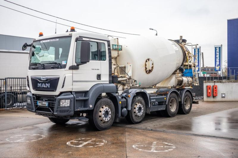 MAN TGS 32.360 BB+MIXER 9M³ - Concrete mixer truck: picture 1 MAN TGS 32.360 BB+MIXER 9M³ - Concrete mixer truck: picture 1
