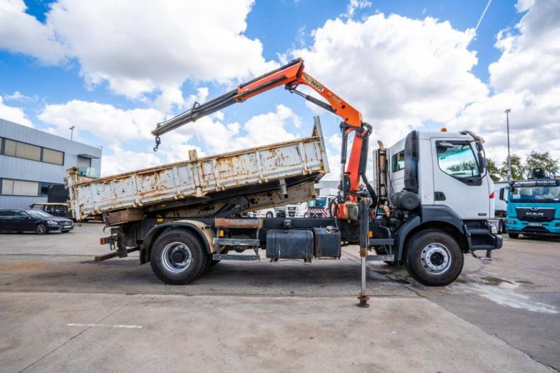 Renault KERAX 320 DCI +BIBENNE+PALFINGER 12Ton/m/2 EXT. - Tipper, Crane truck: picture 3 Renault KERAX 320 DCI +BIBENNE+PALFINGER 12Ton/m/2 EXT. - Tipper, Crane truck: picture 3
